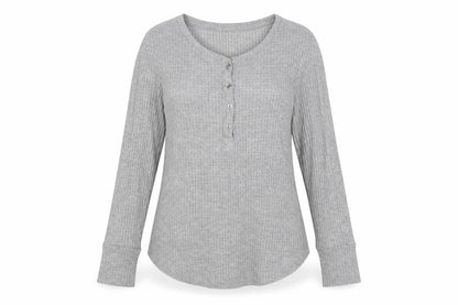 Womens UK Size 10 Papaya Grey Pullover Jumper