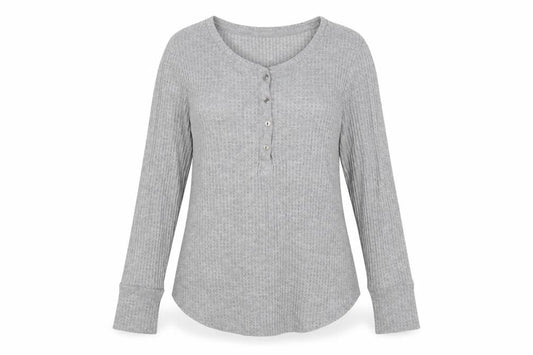Womens UK Size 10 Papaya Grey Pullover Jumper
