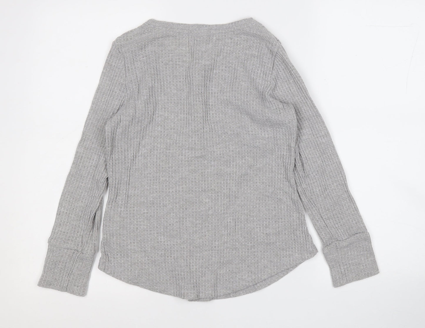 Womens UK Size 10 Papaya Grey Pullover Jumper