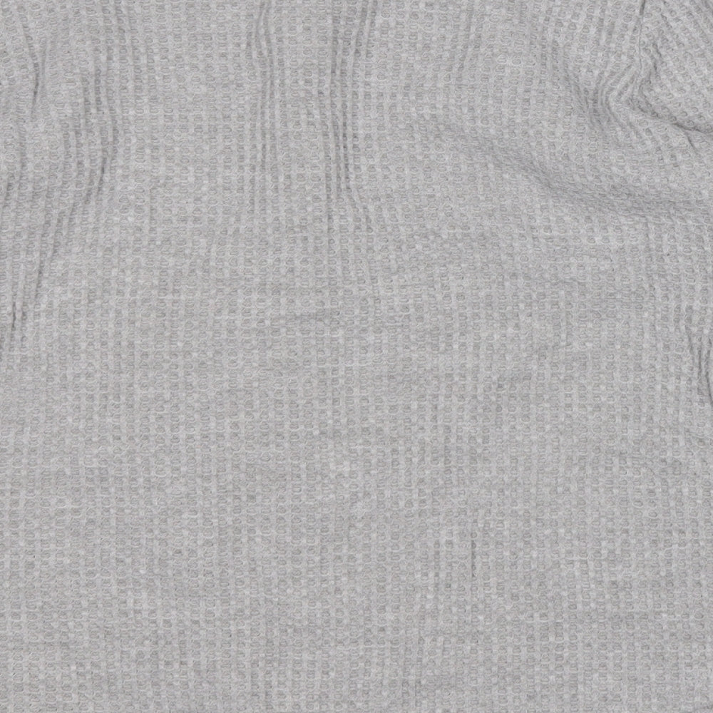 Womens UK Size 10 Papaya Grey Pullover Jumper