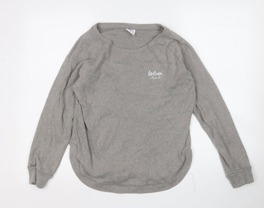 Womens UK Size 10 Lee Cooper Beige Pullover Sweatshirt