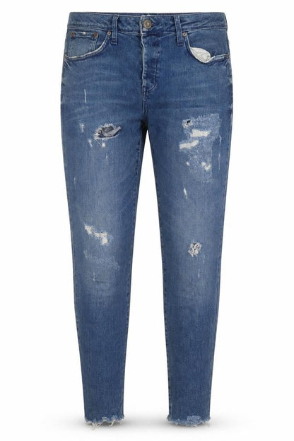 Womens UK Size 34 River Island Regular Fit Skinny Blue Jeans