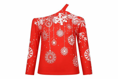 Womens UK Size S SheIn Red Pullover Jumper