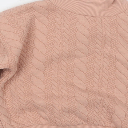 Matalan Girls Orange  Polyester Pullover Sweatshirt Size 2-3 Years