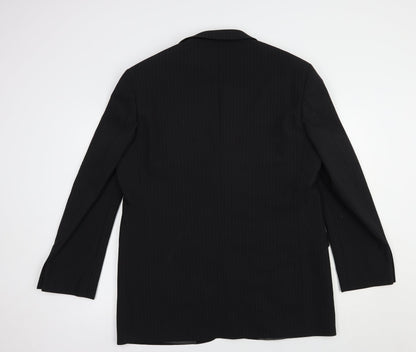 Mens UK Size M Marks and Spencer Regular Black Suit Jacket