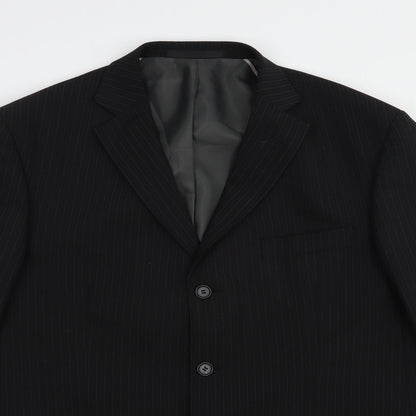 Mens UK Size M Marks and Spencer Regular Black Suit Jacket
