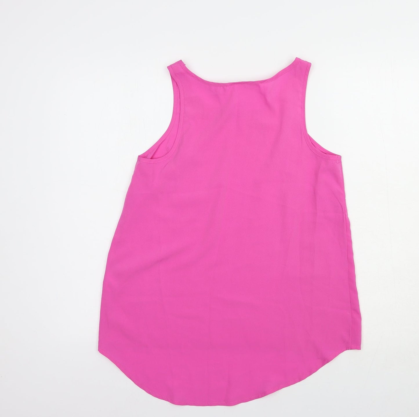 Womens UK Size 8 Atmosphere Pink Basic Tank