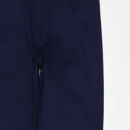 B.S. Jeans Womens Blue  Cotton Straight Jeans Size 30 in L31 in Regular Button