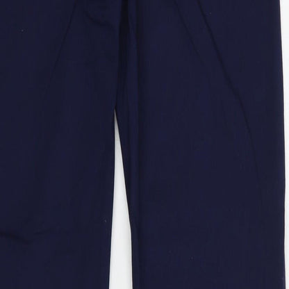 B.S. Jeans Womens Blue  Cotton Straight Jeans Size 30 in L31 in Regular Button
