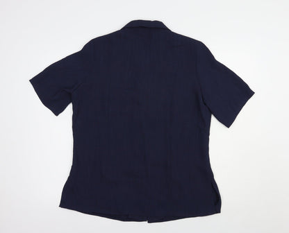 Womens UK Size 14 Preworn Blue Jacket