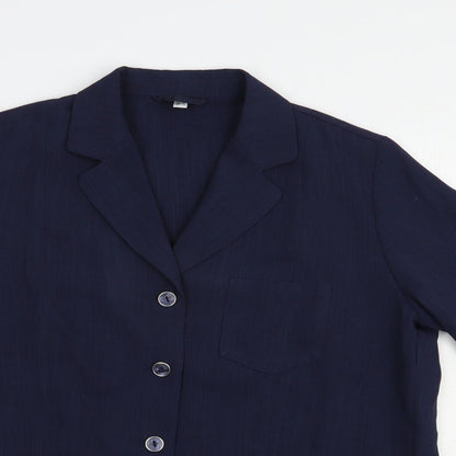 Womens UK Size 14 Preworn Blue Jacket