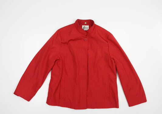 Womens UK Size 16 Eleganze Red Jacket