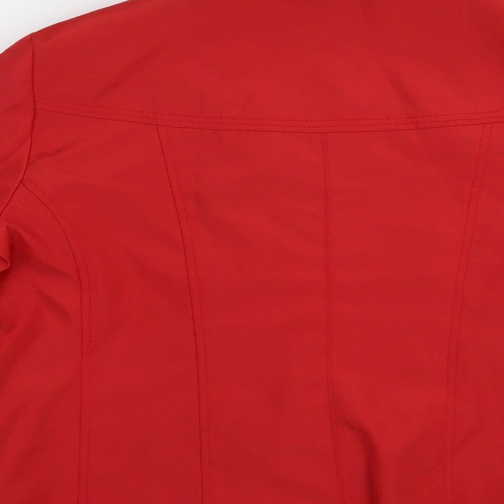 Womens UK Size 16 Eleganze Red Jacket