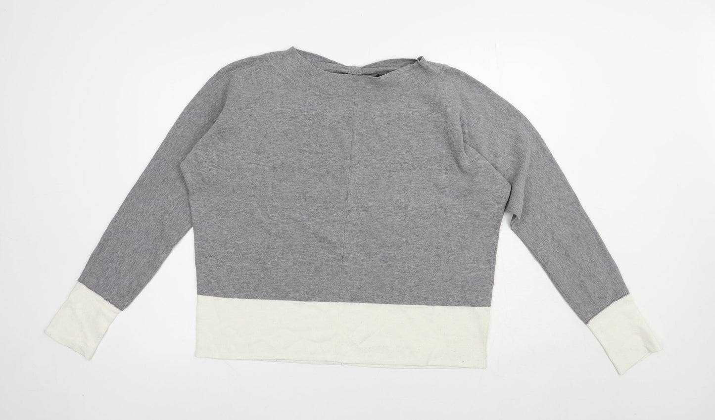Womens UK Size M Esprit Grey Pullover Jumper