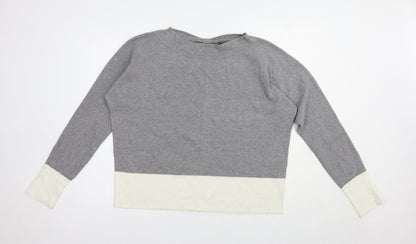Womens UK Size M Esprit Grey Pullover Jumper