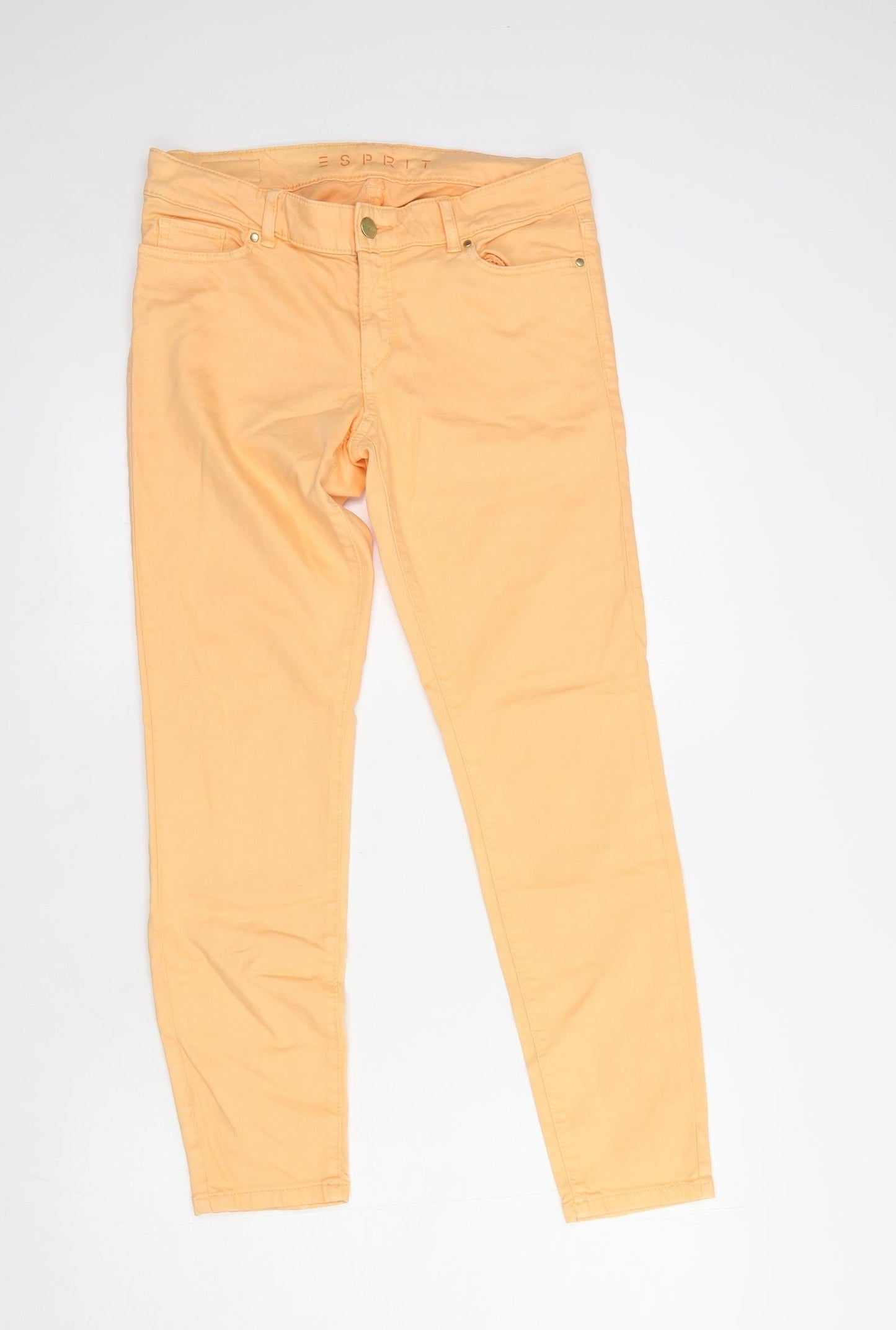 Womens UK Size 30 in Esprit Regular Fit Skinny Orange Jeans