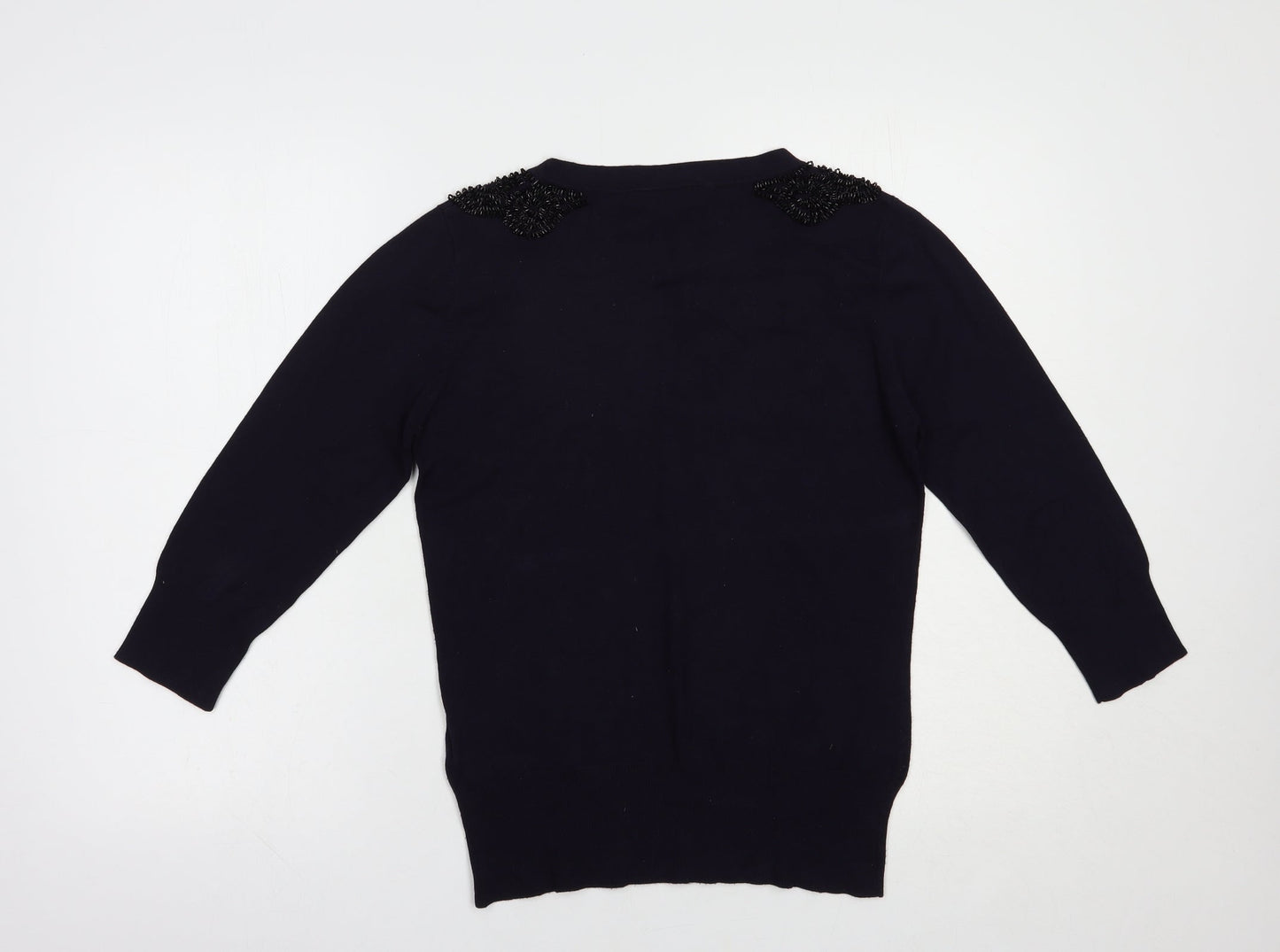 Womens UK Size 12 Warehouse Blue Pullover Jumper