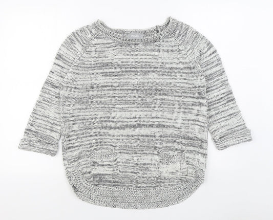 Womens UK Size S Wallis Grey Pullover Jumper