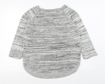 Womens UK Size S Wallis Grey Pullover Jumper