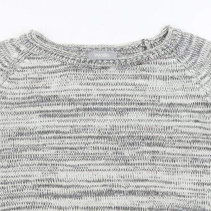 Womens UK Size S Wallis Grey Pullover Jumper