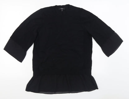 Womens UK Size M NEXT Black Pullover Jumper