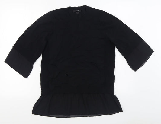 Womens UK Size M NEXT Black Pullover Jumper