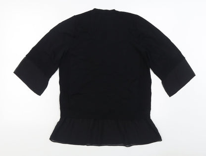 Womens UK Size M NEXT Black Pullover Jumper