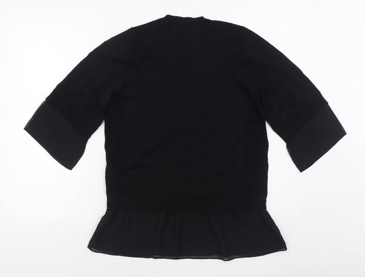 Womens UK Size M NEXT Black Pullover Jumper