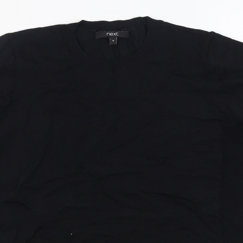 Womens UK Size M NEXT Black Pullover Jumper