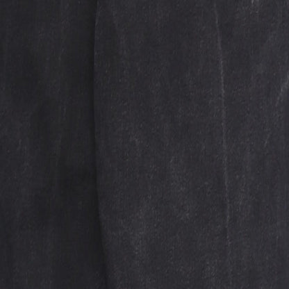 New Look Womens Black  Cotton Skinny Jeans Size 12 L27 in Regular Zip