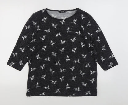 Womens UK Size 10 Tigi Grey Pullover Jumper