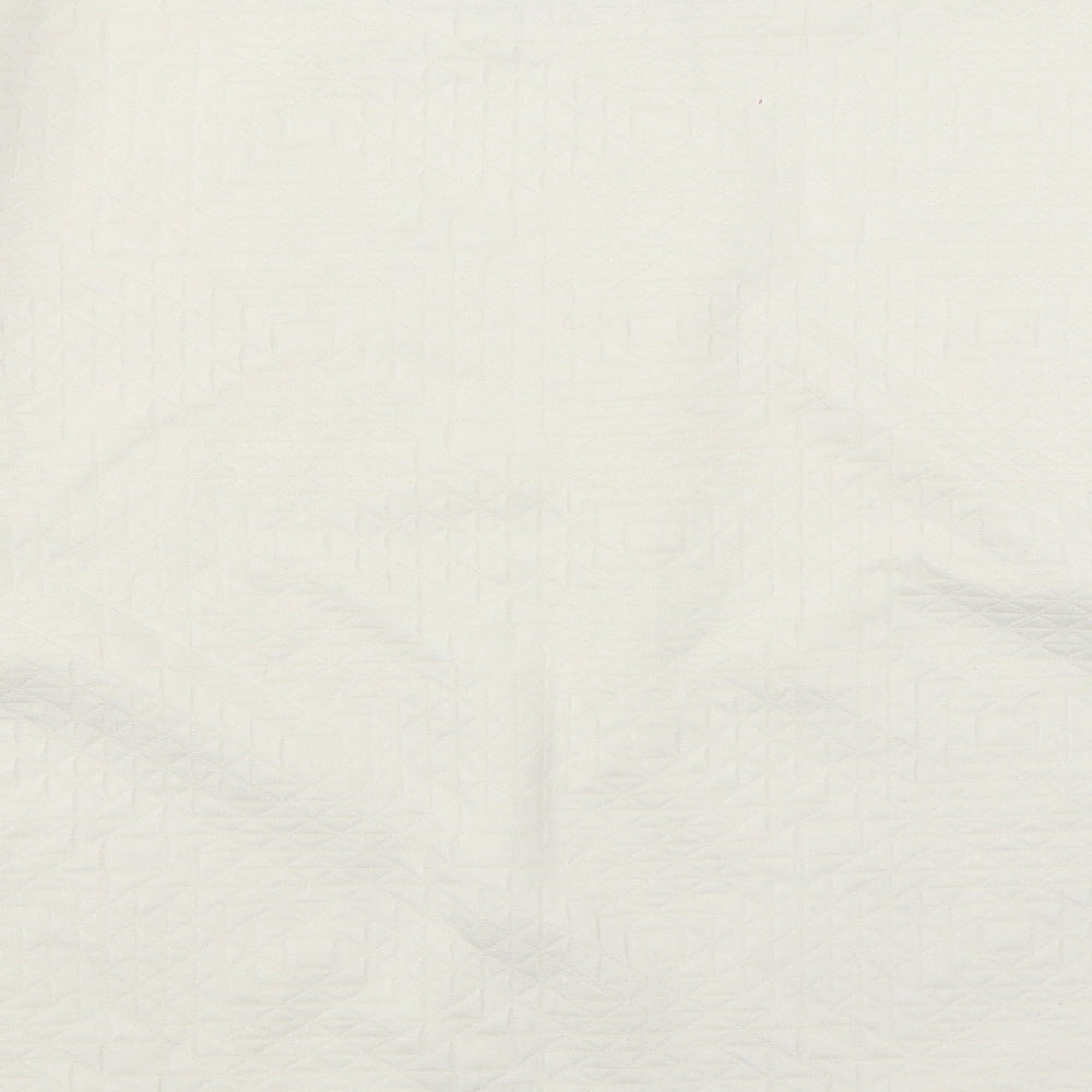 Dorothy Perkins Womens White  Polyester Pullover Sweatshirt Size 18  Pullover