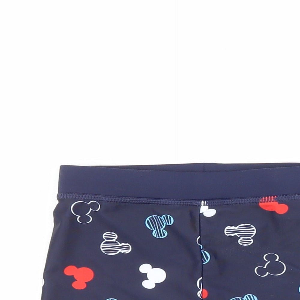 George Baby Blue  Polyester Cropped Trousers Size 9-12 Months