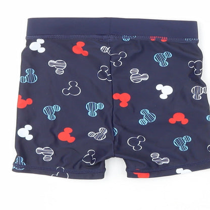 George Baby Blue  Polyester Cropped Trousers Size 9-12 Months