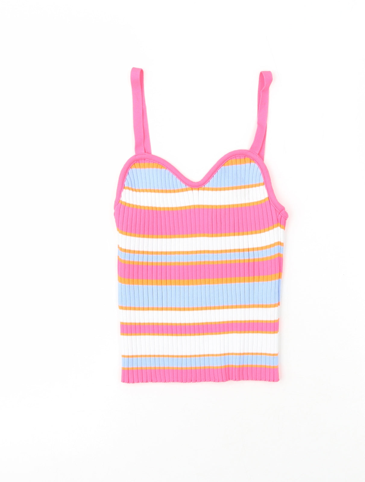Womens UK Size XS Savida Multicoloured Basic Tank