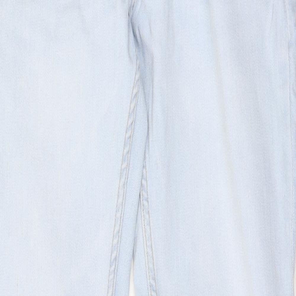 Denim & Co. Womens Blue  Cotton Skinny Jeans Size 30 L30 in Regular