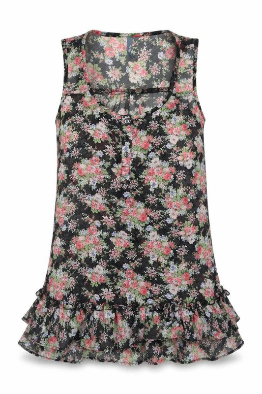 Womens UK Size 10 Evie Multicoloured Camisole Tank