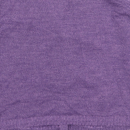 Womens UK Size S Preworn Purple Full Zip Jumper