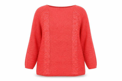 Womens UK Size 14 George Red Pullover Jumper