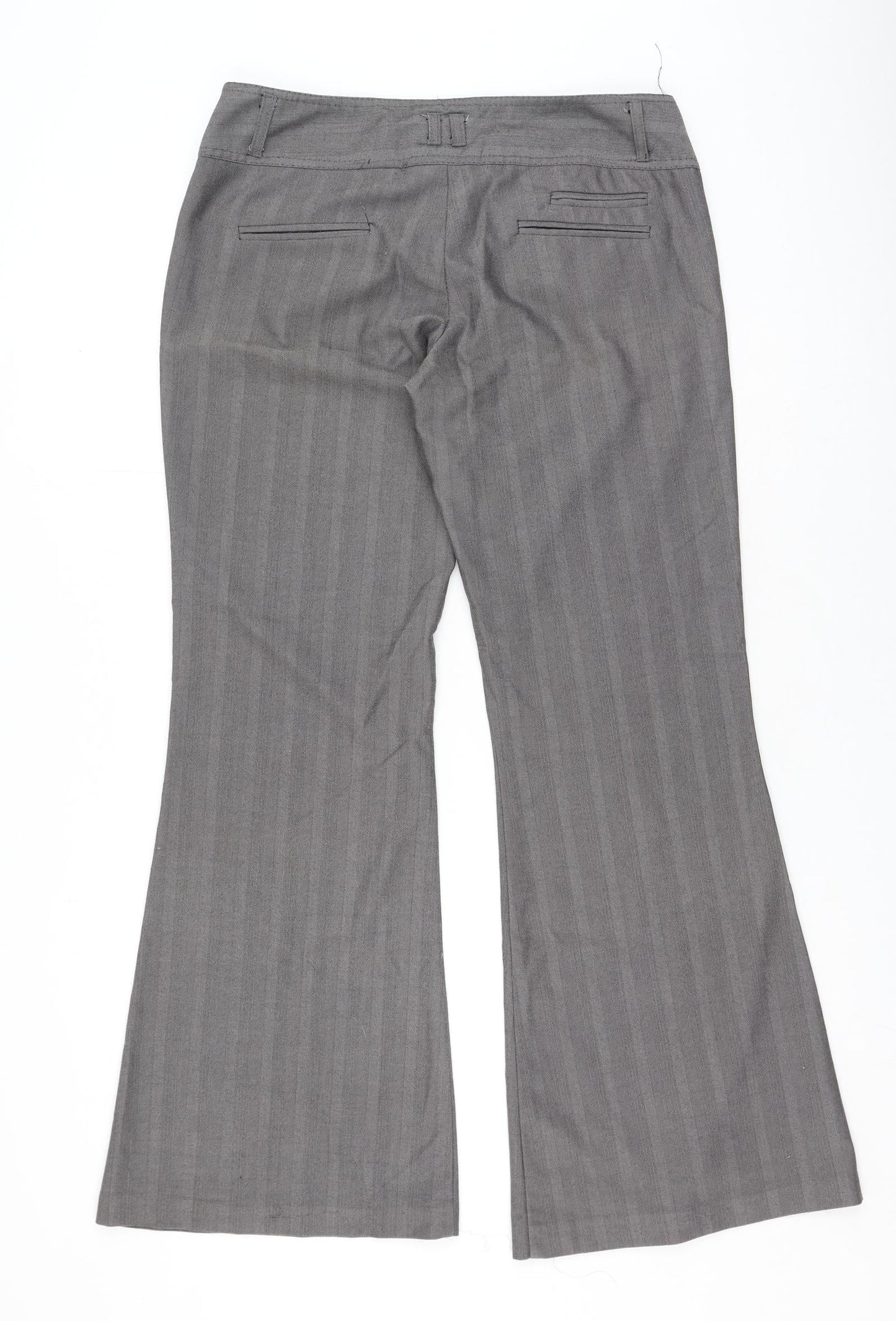Womens UK Size 12 New Look Regular Fit  Brown Trousers