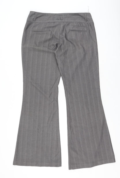 Womens UK Size 12 New Look Regular Fit  Brown Trousers