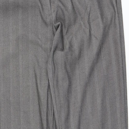 Womens UK Size 12 New Look Regular Fit  Brown Trousers