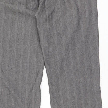 Womens UK Size 12 New Look Regular Fit  Brown Trousers