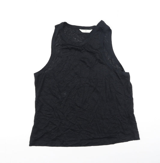 Womens UK Size L H&M Black Camisole Tank