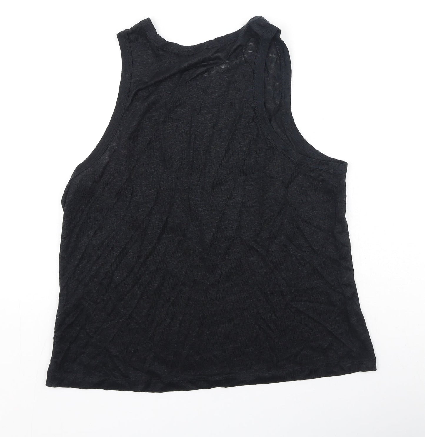 Womens UK Size L H&M Black Camisole Tank