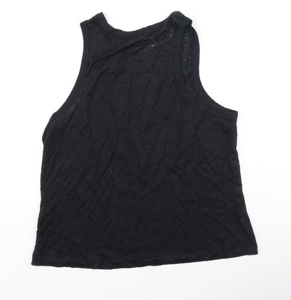 Womens UK Size L H&M Black Camisole Tank
