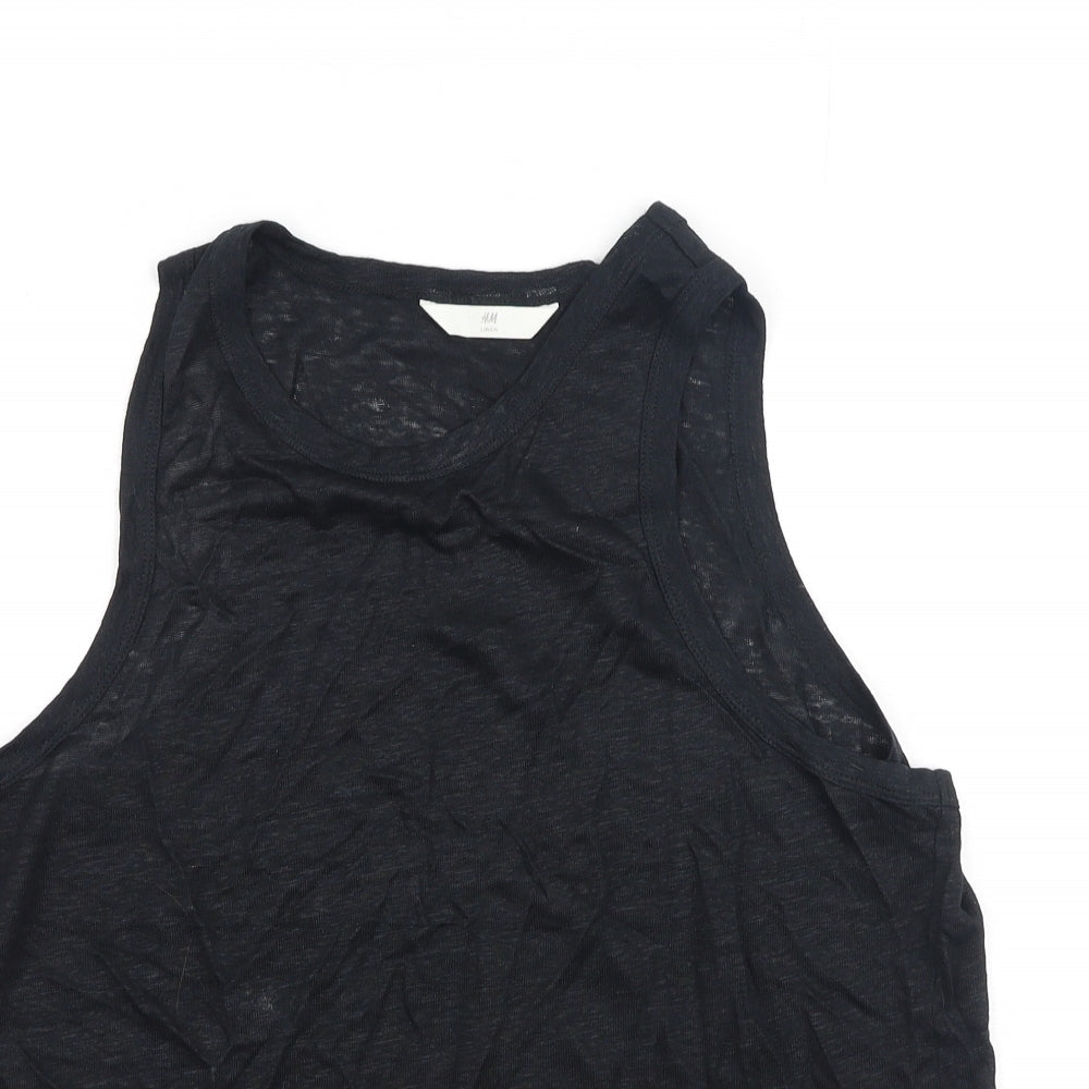 Womens UK Size L H&M Black Camisole Tank