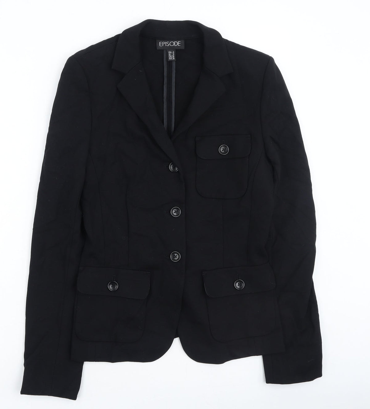 Womens UK Size 8 Episode Black Jacket