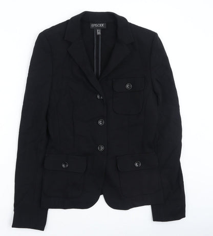 Womens UK Size 8 Episode Black Jacket