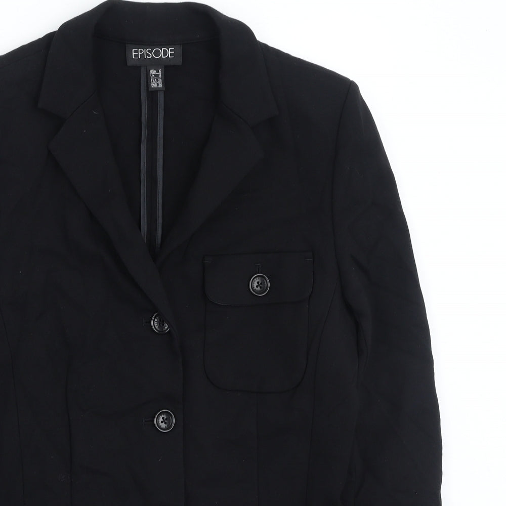 Womens UK Size 8 Episode Black Jacket